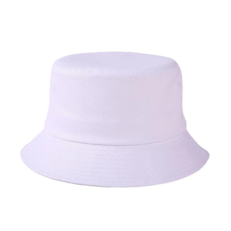High-Quality Pure Cotton Bucket Hat – Multi-Color Light Basin Hat