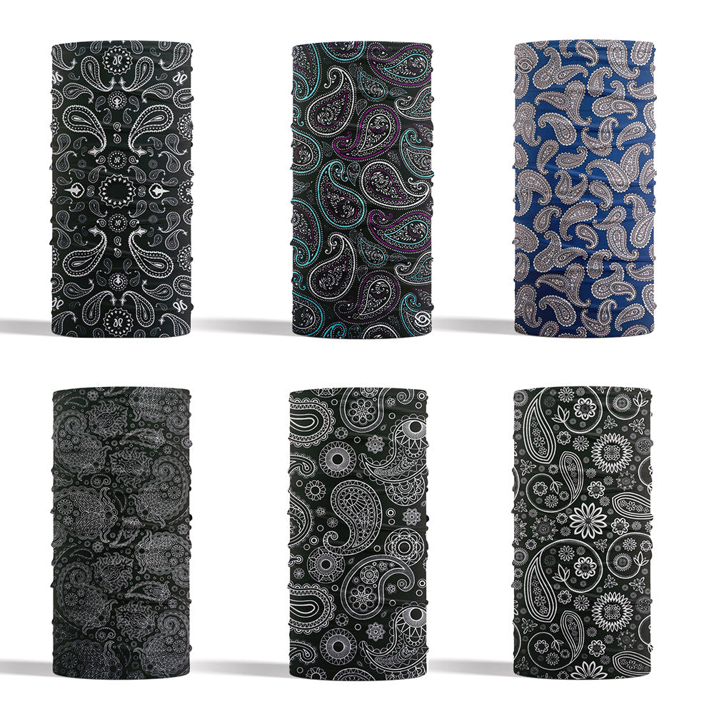 Outdoor Cycling Headscarf – Waist Flower Design