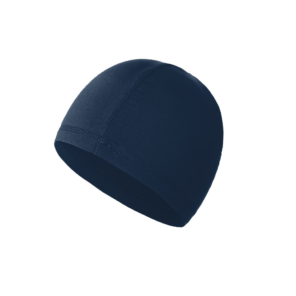 Ice Silk Cycling Cap Black – Breathable Sports Hat