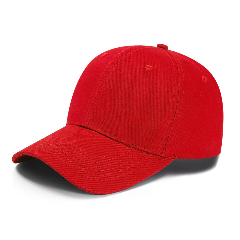 Red Party Member Peaked Cap – Volunteer Outdoor Fashion Baseball Cap