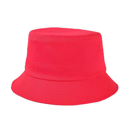 High-Quality Pure Cotton Bucket Hat – Multi-Color Light Basin Hat